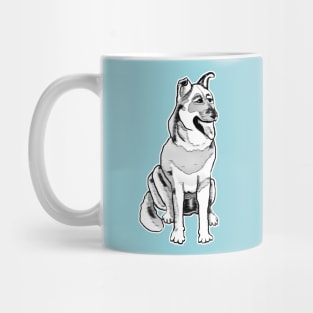 The happiest dog in the world Mug